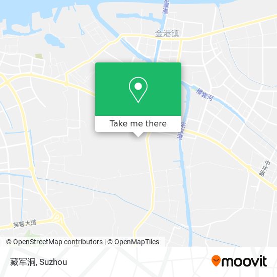 藏军洞 map