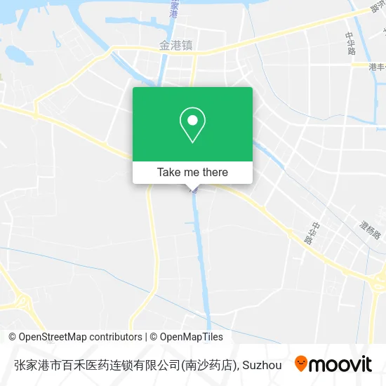 张家港市百禾医药连锁有限公司(南沙药店) map
