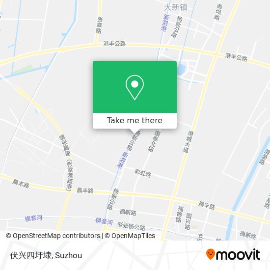 伏兴四圩埭 map