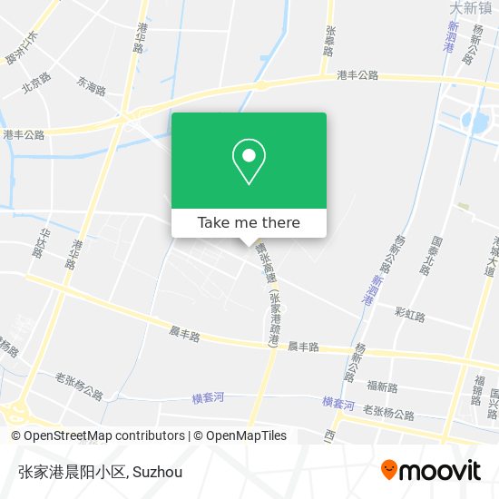张家港晨阳小区 map