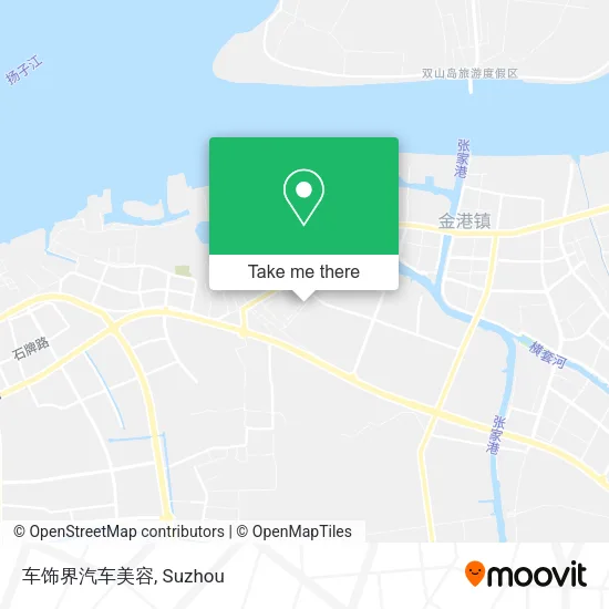 车饰界汽车美容 map