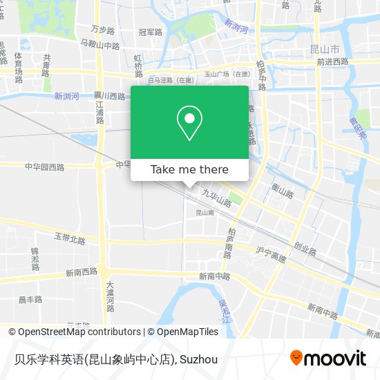 贝乐学科英语(昆山象屿中心店) map