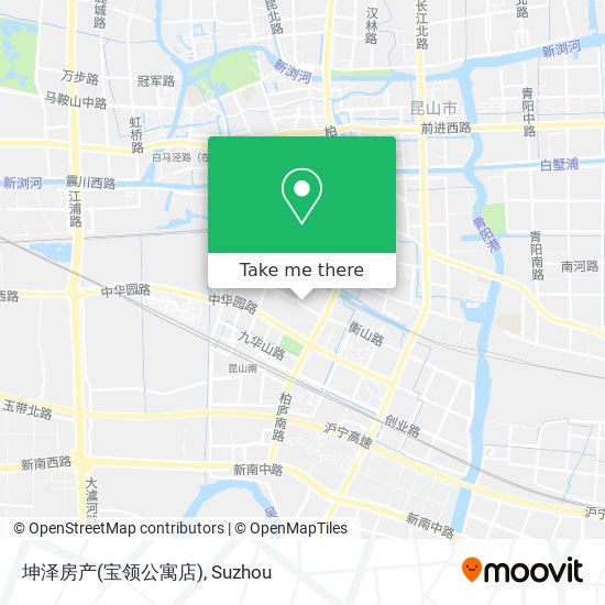 坤泽房产(宝领公寓店) map