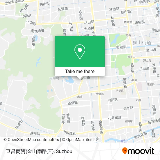 亘昌商贸(金山南路店) map