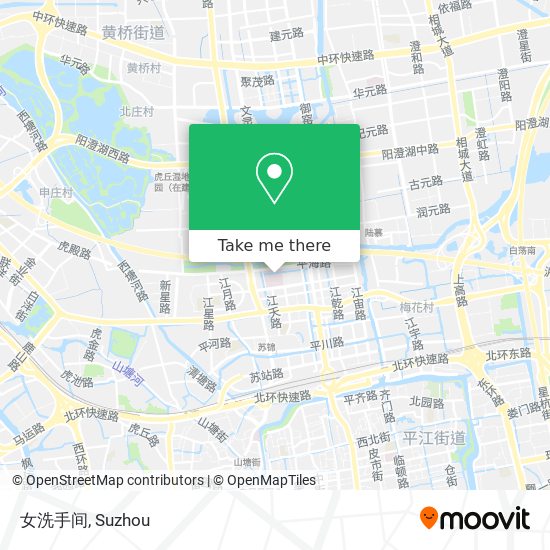 女洗手间 map