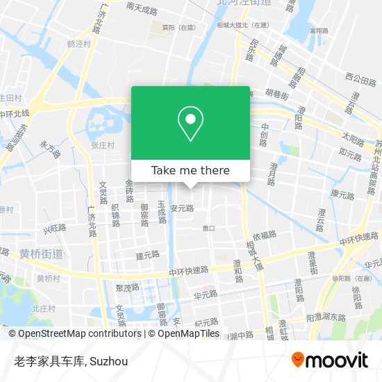 老李家具车库 map
