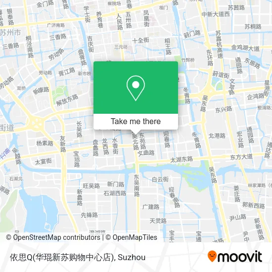 依思Q(华琨新苏购物中心店) map