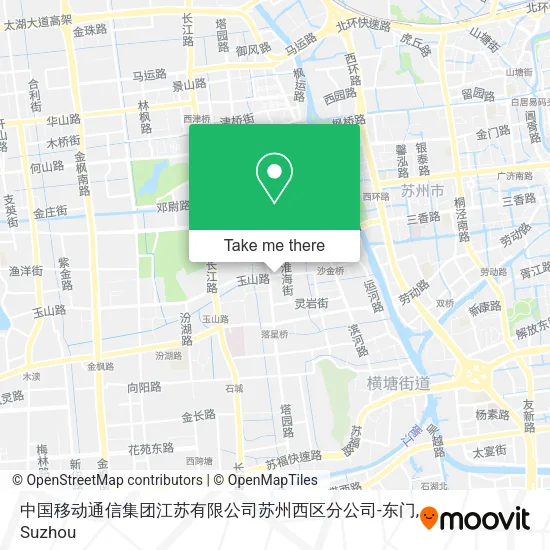 中国移动通信集团江苏有限公司苏州西区分公司-东门 map