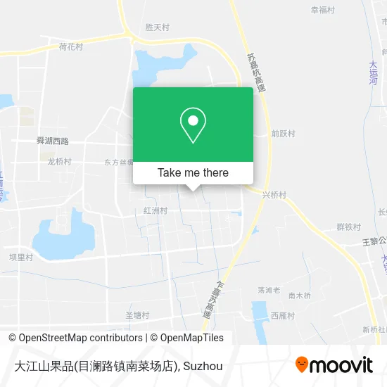 大江山果品(目澜路镇南菜场店) map
