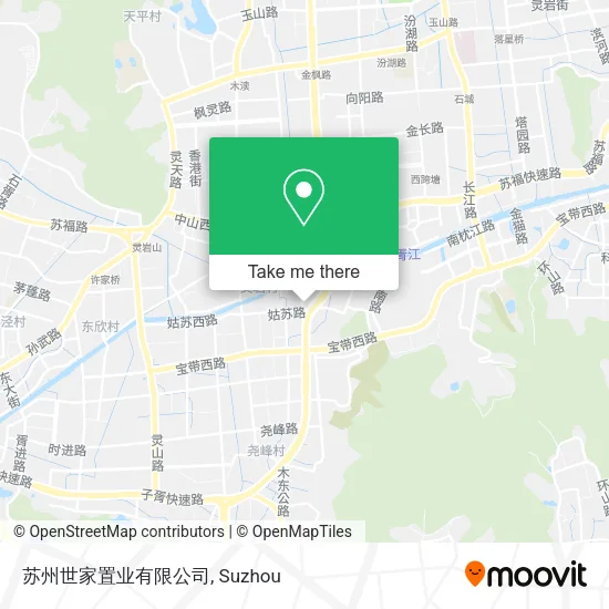 苏州世家置业有限公司 map