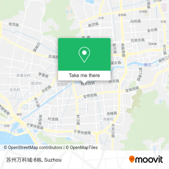 苏州万科城-8栋 map