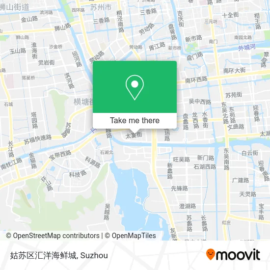 姑苏区汇洋海鲜城 map