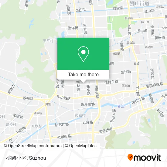 桃圆小区 map