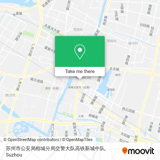 苏州市公安局相城分局交警大队高铁新城中队 map