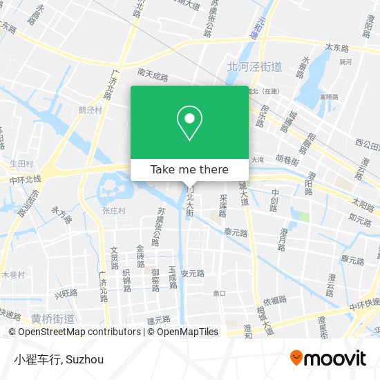 小翟车行 map