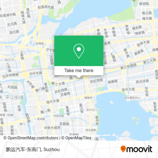鹏远汽车-东南门 map