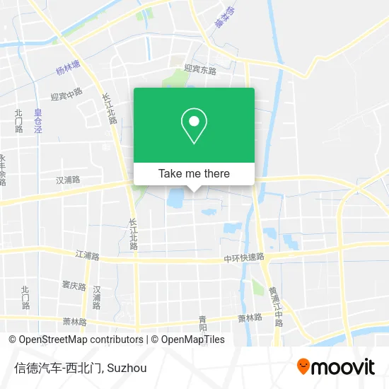 信德汽车-西北门 map