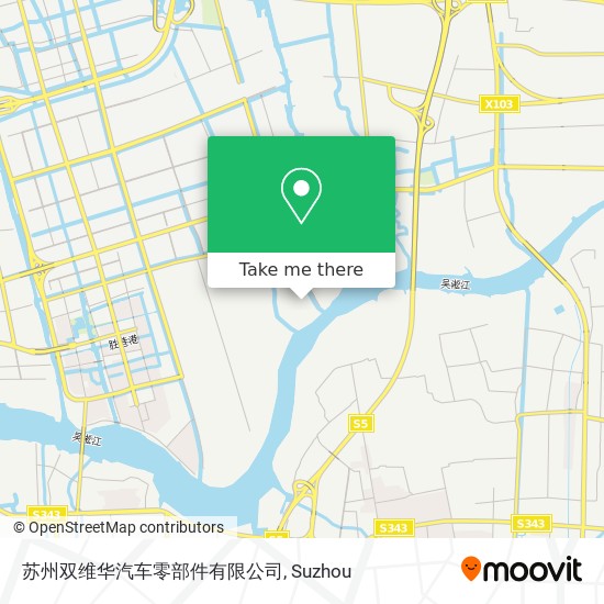 苏州双维华汽车零部件有限公司 map