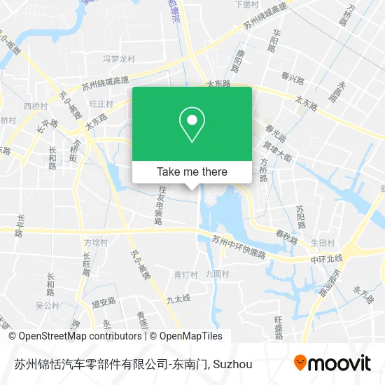 苏州锦恬汽车零部件有限公司-东南门 map
