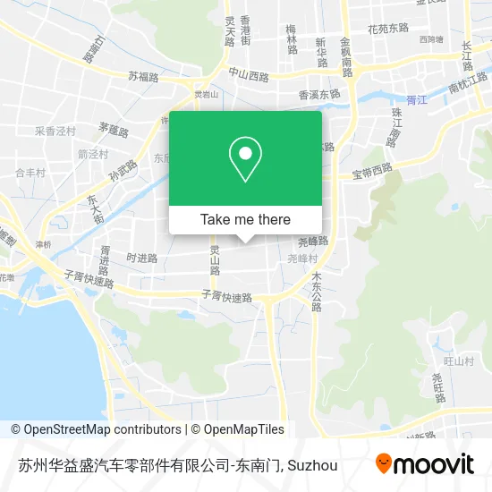 苏州华益盛汽车零部件有限公司-东南门 map