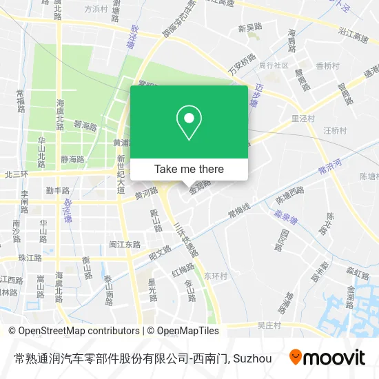常熟通润汽车零部件股份有限公司-西南门 map