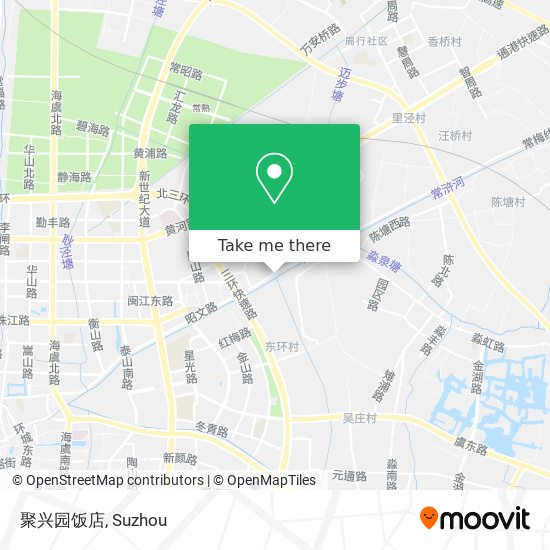 聚兴园饭店 map