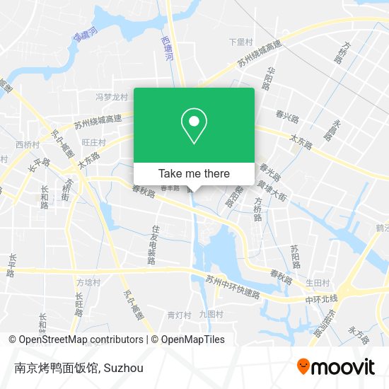 南京烤鸭面饭馆 map