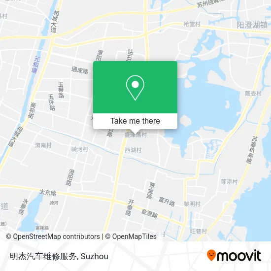 明杰汽车维修服务 map
