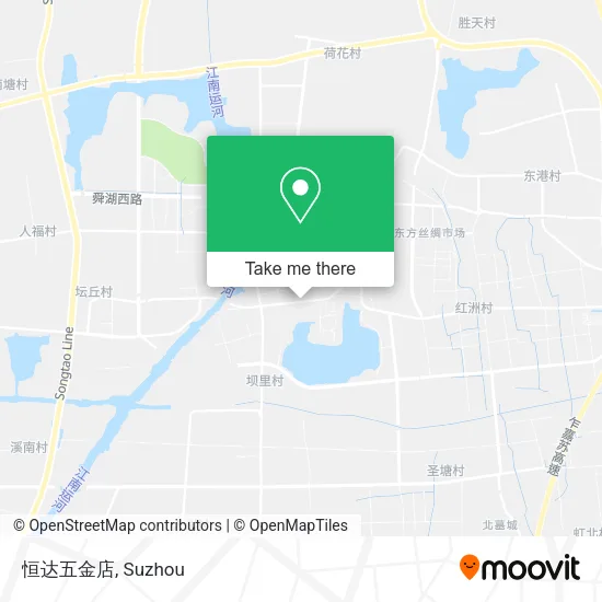 恒达五金店 map