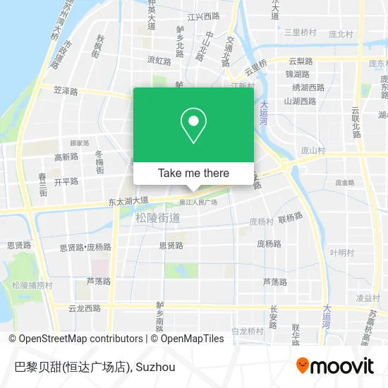 巴黎贝甜(恒达广场店) map