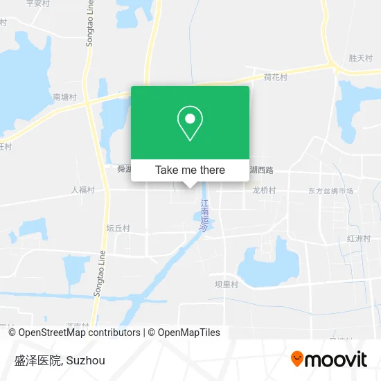 盛泽医院 map