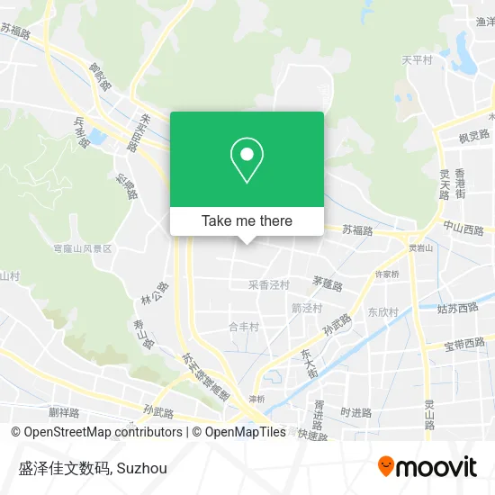 盛泽佳文数码 map