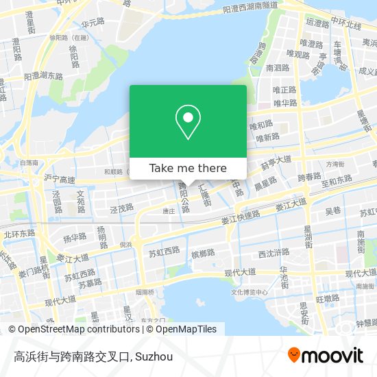 高浜街与跨南路交叉口 map