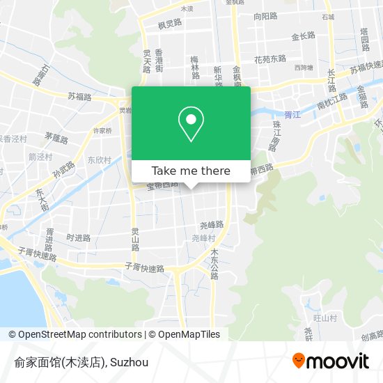 俞家面馆(木渎店) map