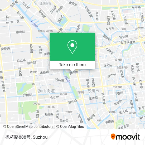 枫桥路888号 map