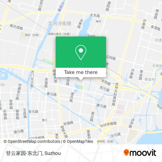 登云家园-东北门 map