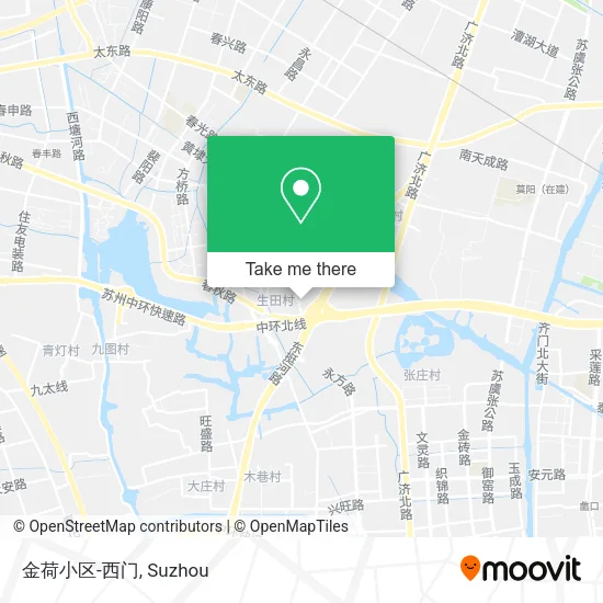 金荷小区-西门 map