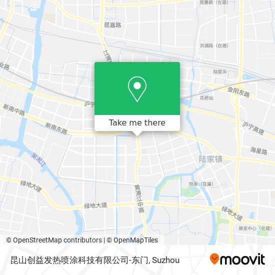 昆山创益发热喷涂科技有限公司-东门 map