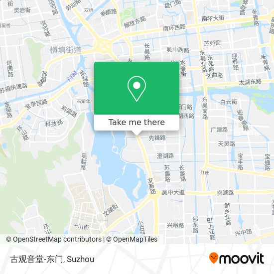 古观音堂-东门 map