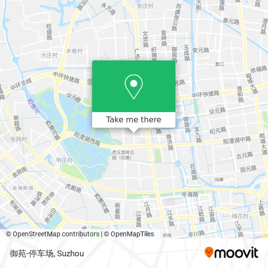 御苑-停车场 map