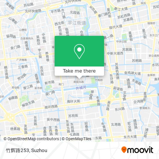 竹辉路253 map