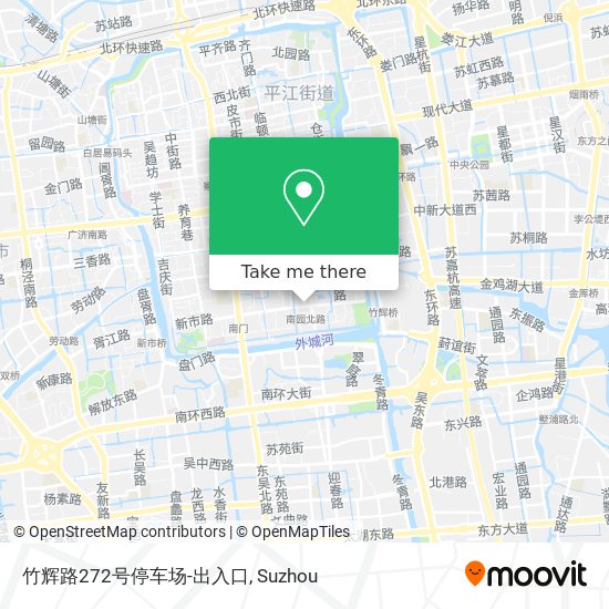 竹辉路272号停车场-出入口 map