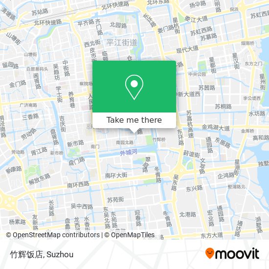 竹辉饭店 map