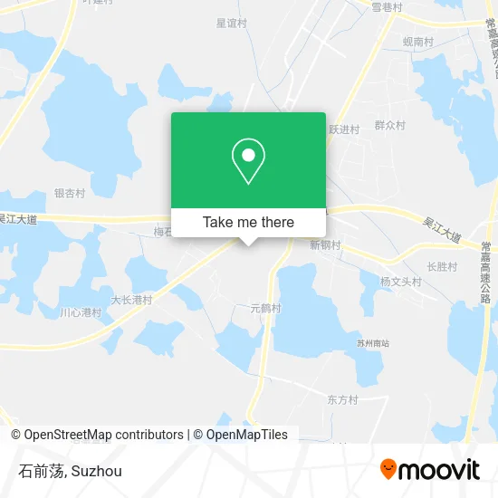 石前荡 map