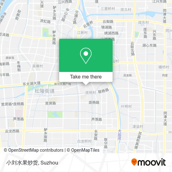 小刘水果炒货 map
