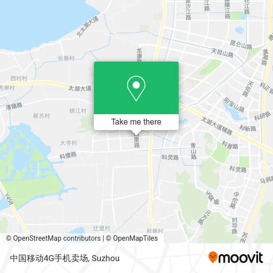 中国移动4G手机卖场 map