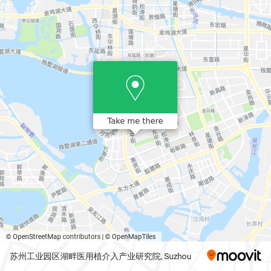苏州工业园区湖畔医用植介入产业研究院 map
