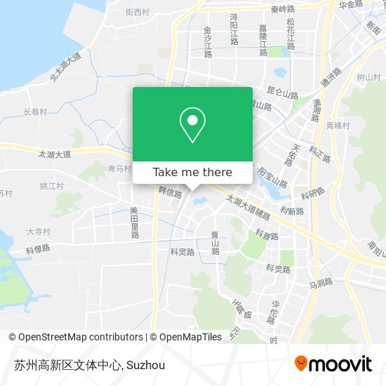 苏州高新区文体中心 map