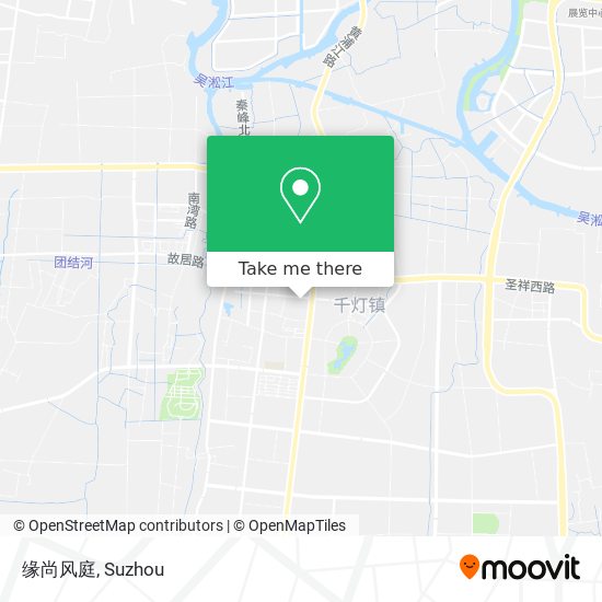缘尚风庭 map