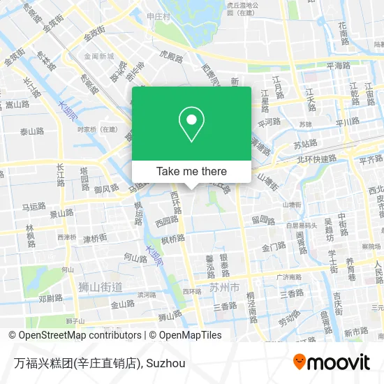 万福兴糕团(辛庄直销店) map
